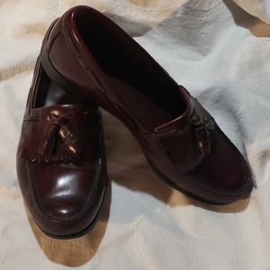 Men's Leather Sole Dress Shoes Sz.  9D